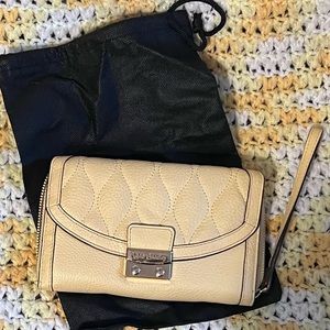 Vera Bradley Ultimate Leather Wristlet Banana